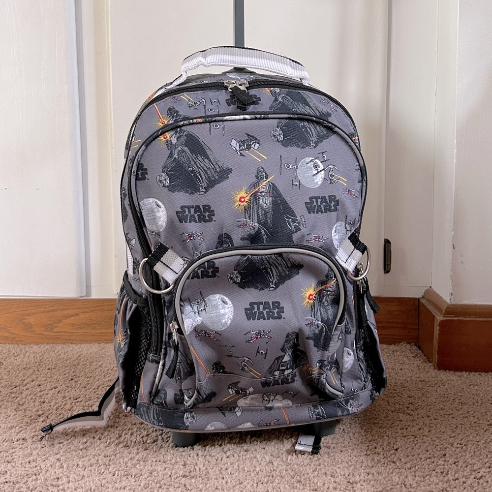 PB Kids Star Wars Darth Vadar Wheelie Bag